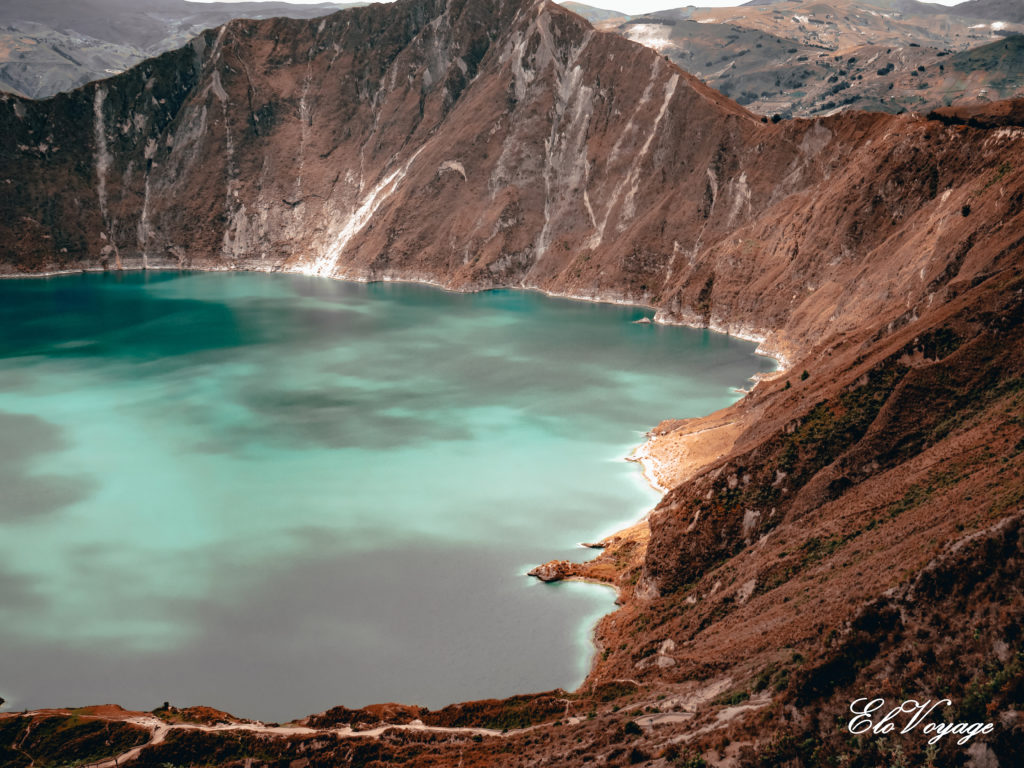 lagune QUILOTOA EQUATEUR