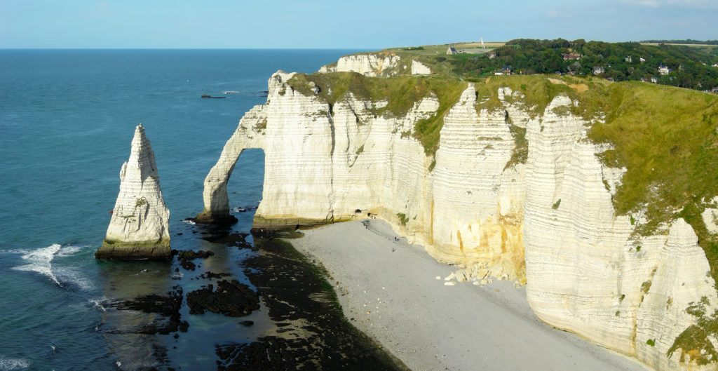 Vue Falaise Étretat Normandie