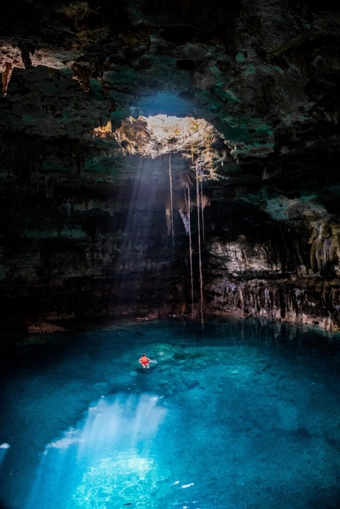 CENOTE SAMULA VALLADOLID YUCATAN MEXIQUE