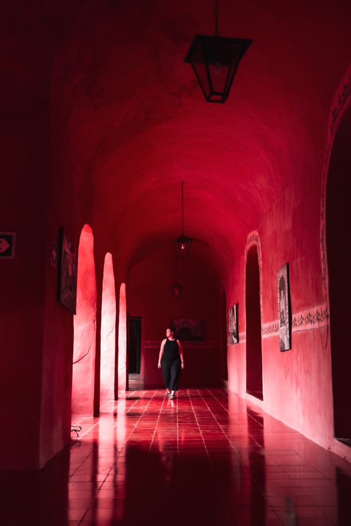 COUVENT ROUGE VALLADOLID MEXIQUE YUCATAN