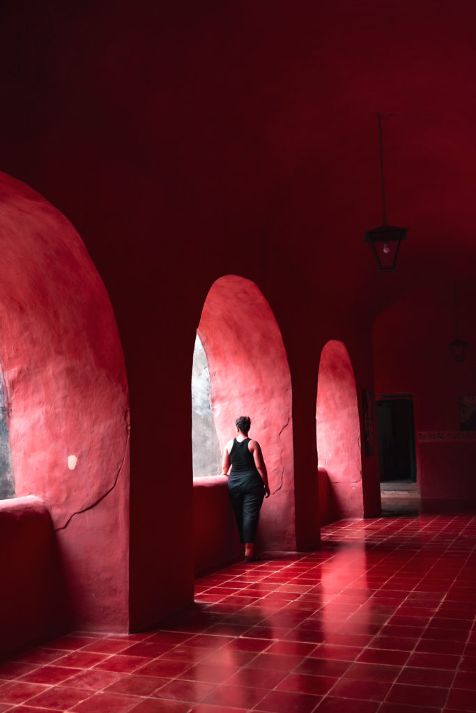 COUVENT ROUGE VALLADOLID MEXIQUE YUCATAN