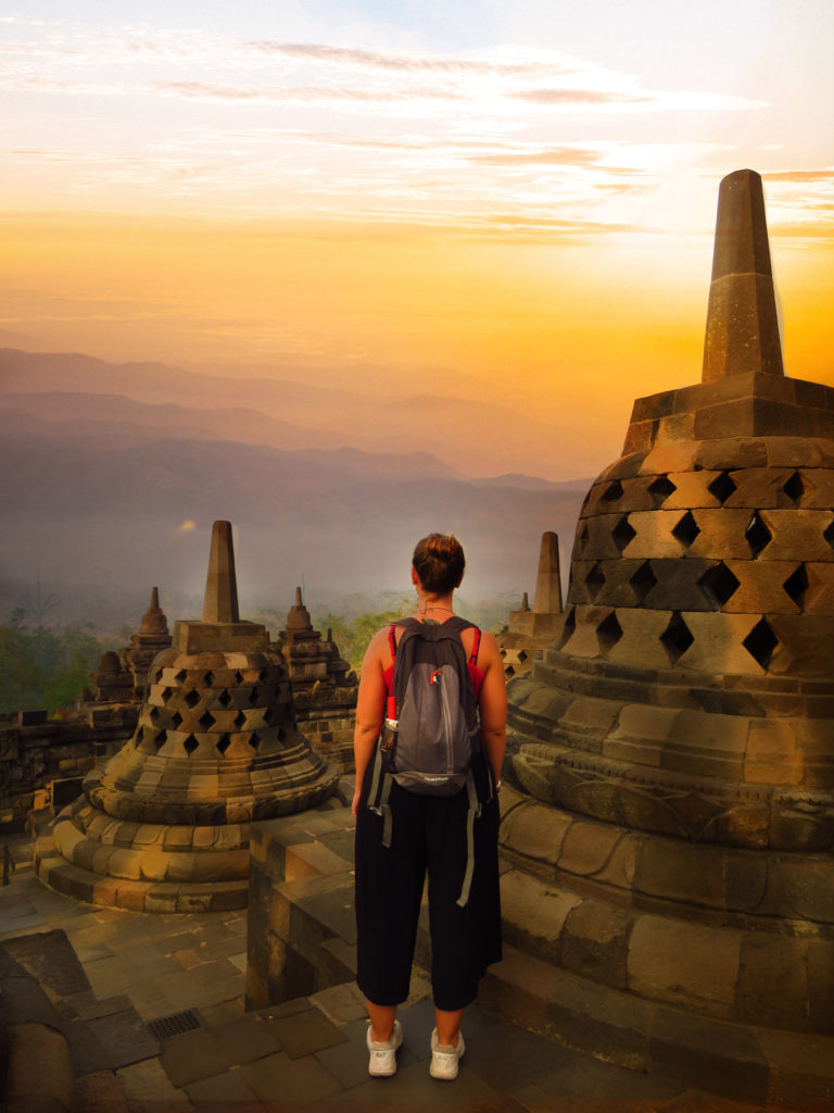 SUNRISE BOROBUDUR INDONESIE