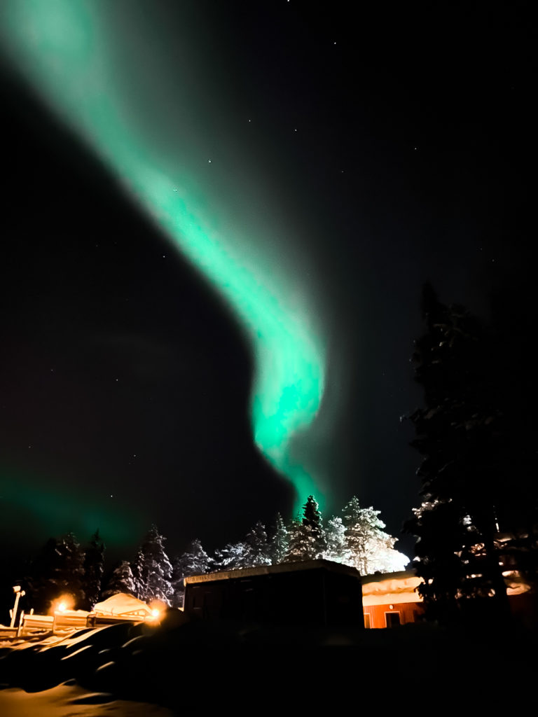AURORES BOREALES LAPONIE FINLANDE - NORTHERN LIGHTS LAPLAND FINLAND