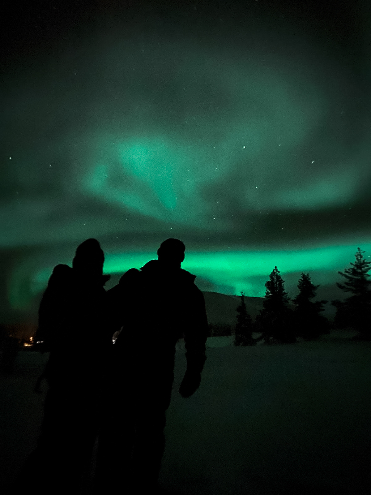 AURORES BOREALES LAPONIE NORTHERN LIGHTS LAPLAND