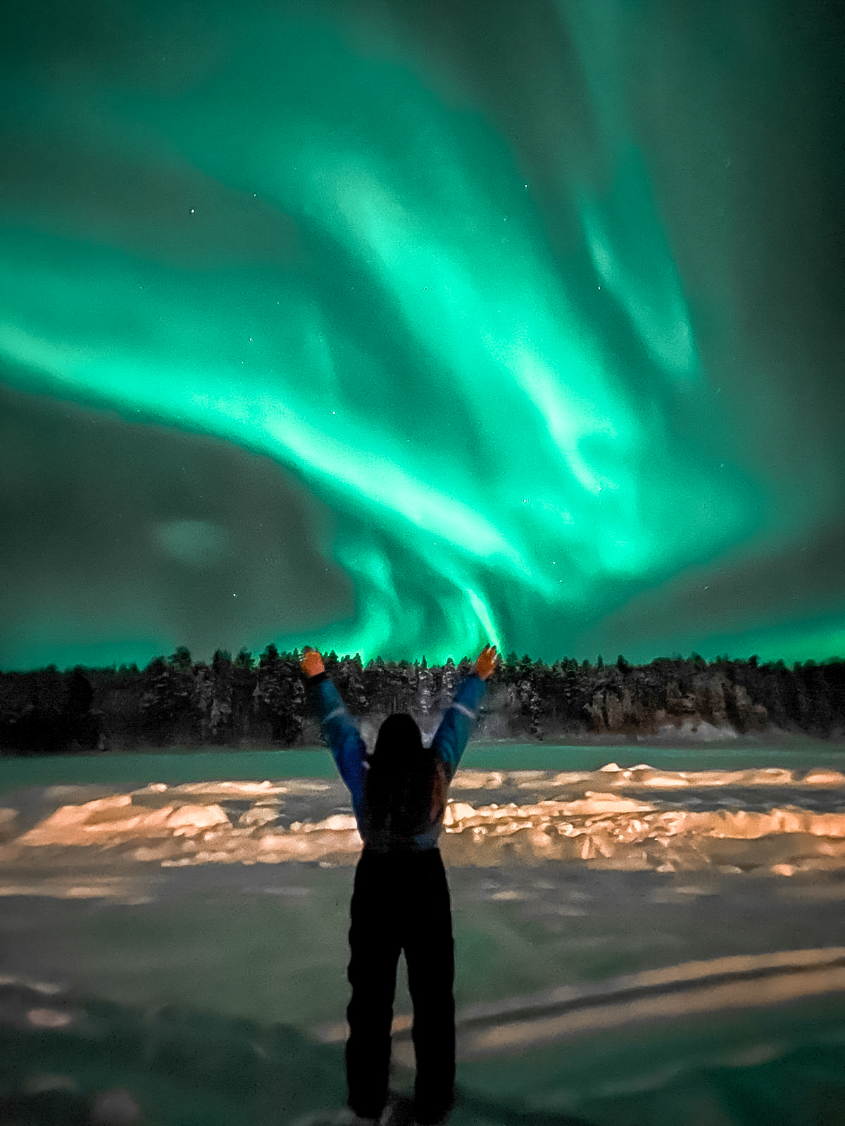 AURORES BOREALES LAPONIE NORTHERN LIGHTS LAPLAND