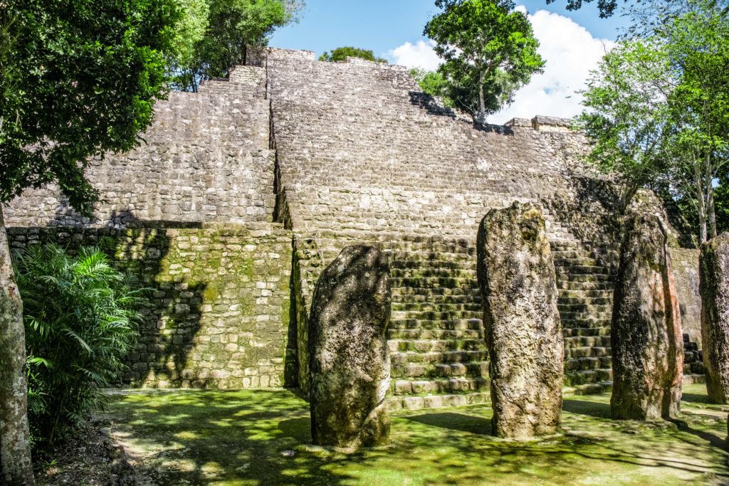 Ruines Mayas Calakmul Campeche Mexique