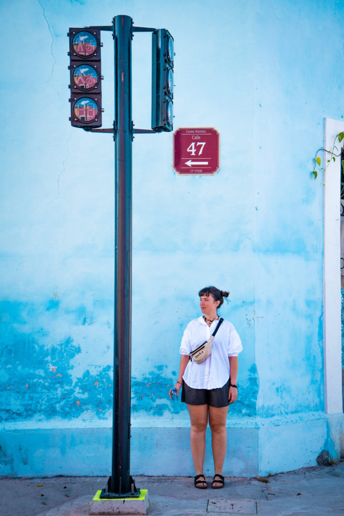 RUE DE MERIDA YUCATAN MEXIQUE