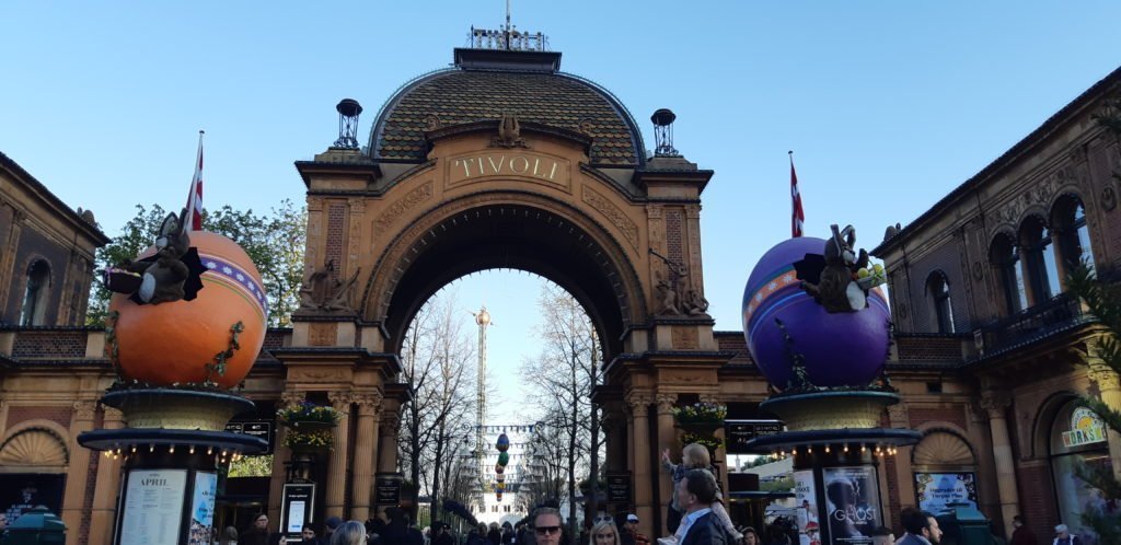 entrée Tivoli Copenhague