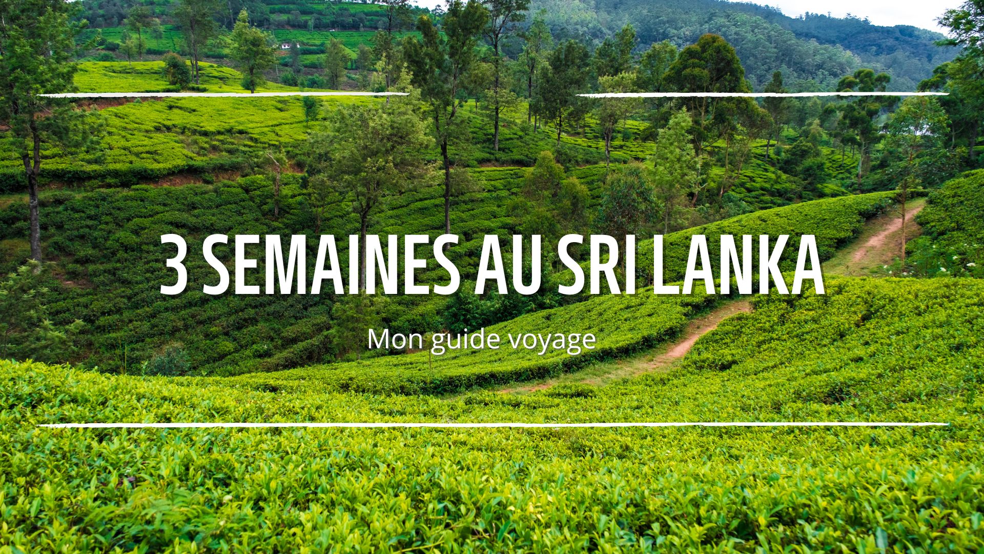 TROIS SEMAINES AU SRI LANKA – MON ITINÉRAIRE