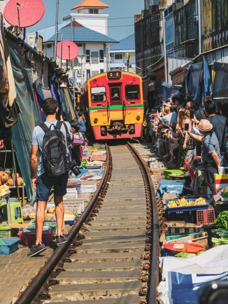 Maeklong Railway Market Bangkok
