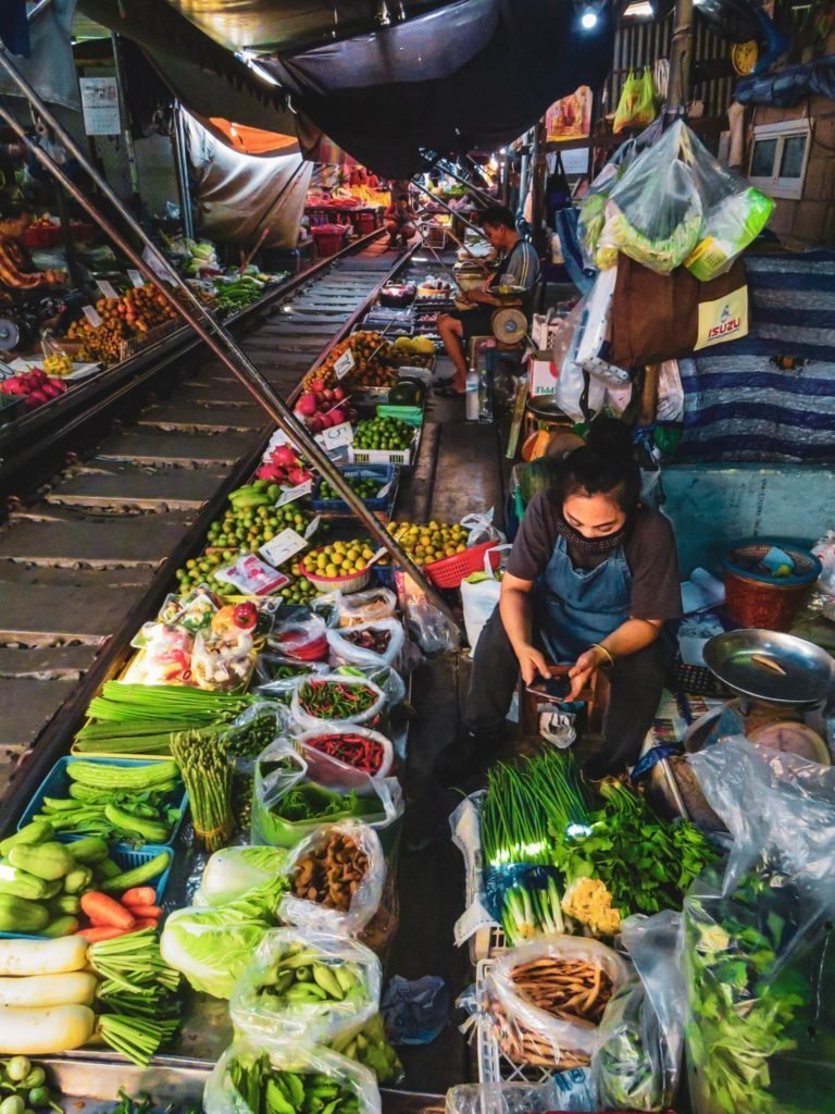 Maeklong Railway Market Bangkok