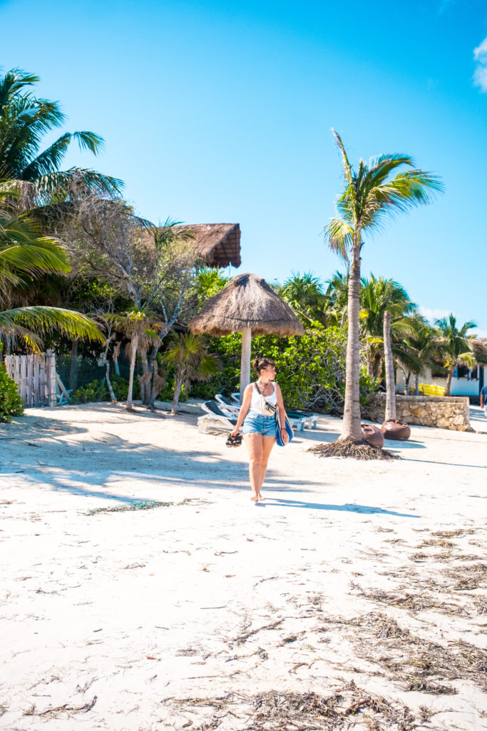 PLAGE PUNTA COCO HOLBOX MEXIQUE