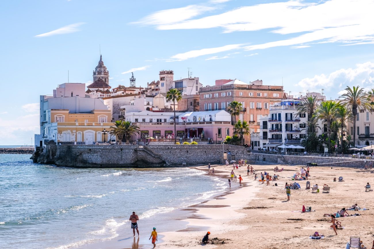 PLAGE SITGES BARCELONE