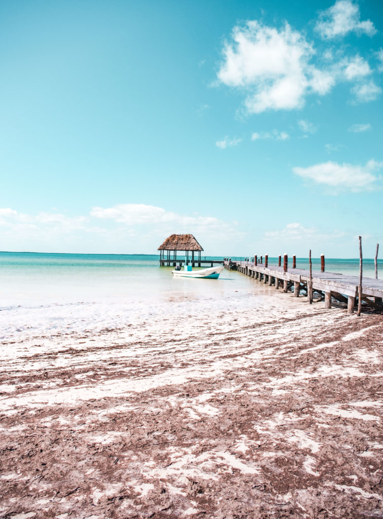 PLAGE PUNTA COCO HOLBOX MEXIQUE