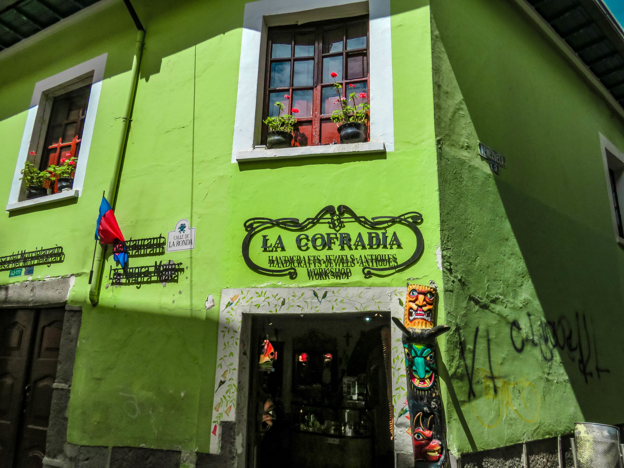 calle de la Ronda Quito ÉQUATEUR