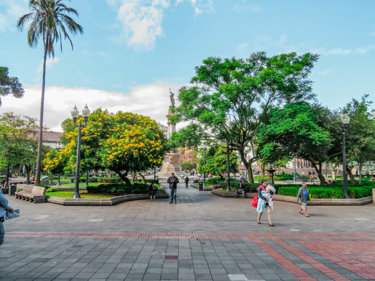 Place de l'Indépendance Quito Équateur
